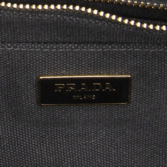 Prada Small Rhinestone Canapa Tote - Picture 10 of 10